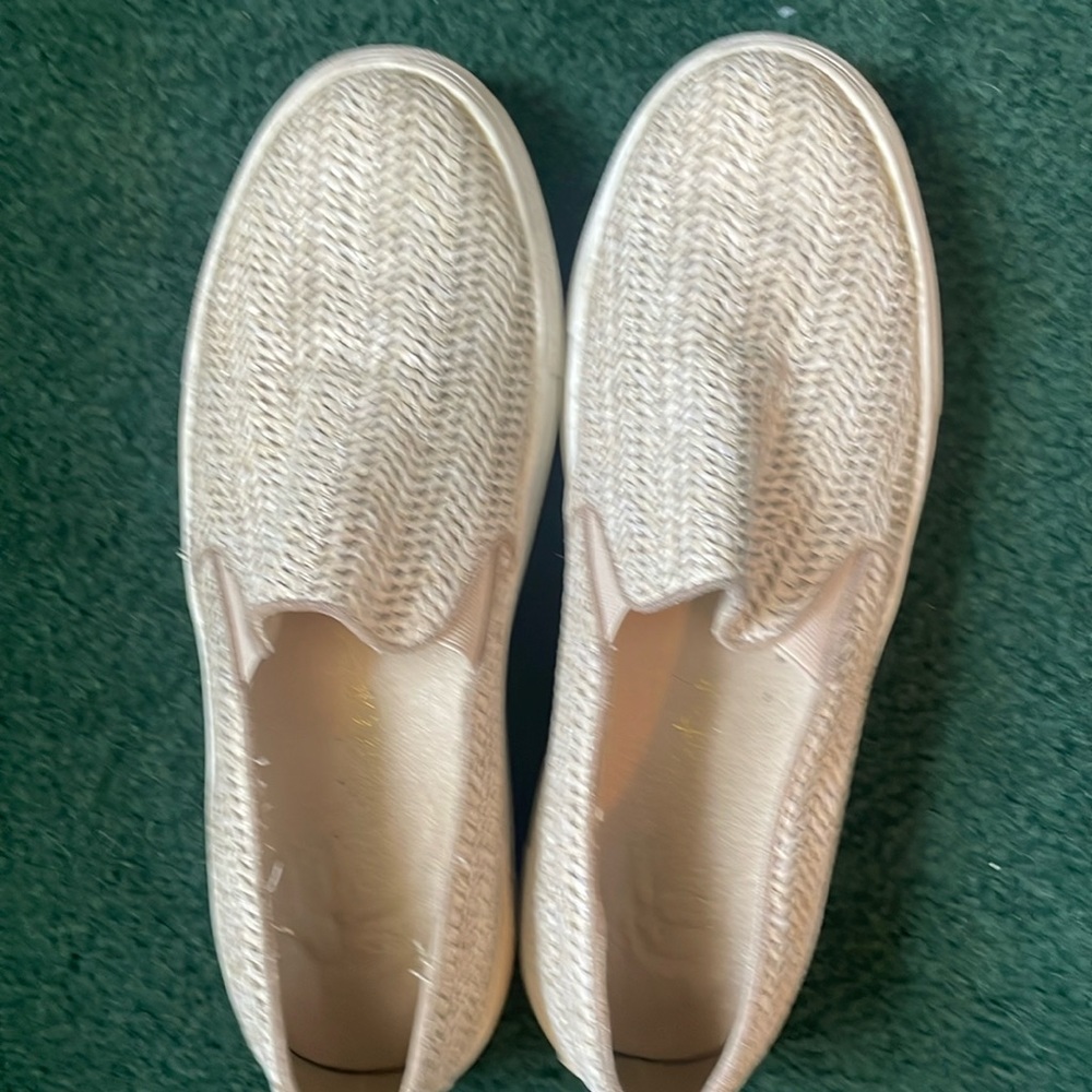Rattan loafers